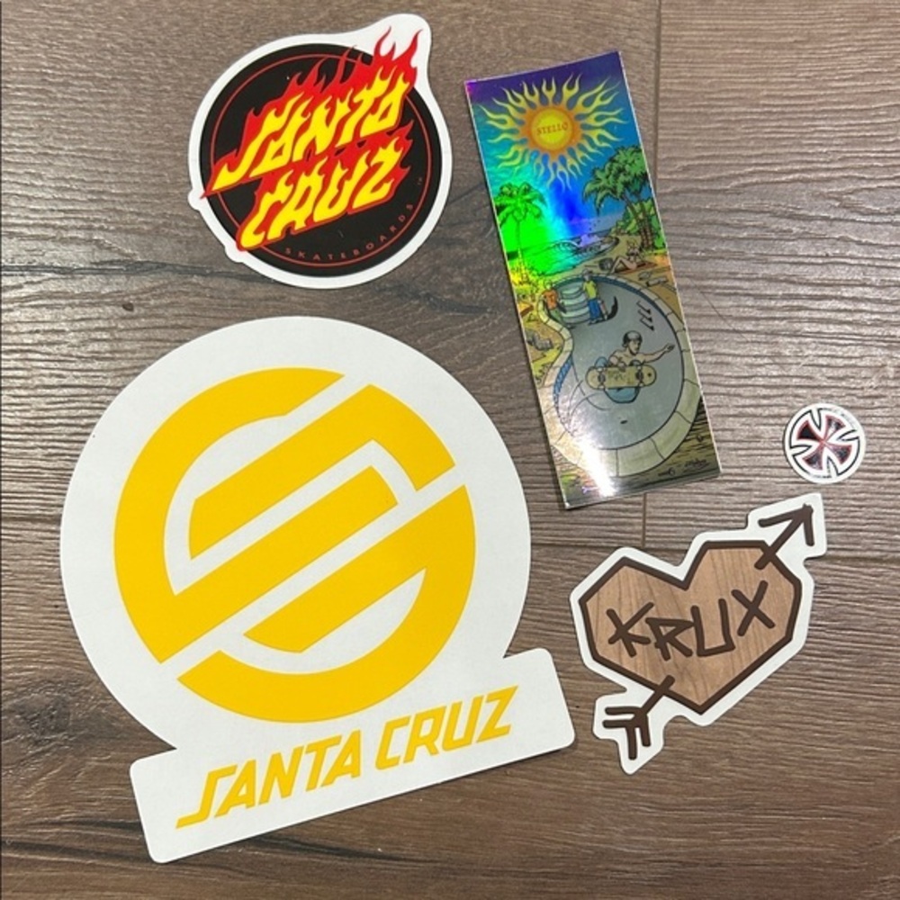 Santa Cruz Rare Vintage Stickers !!